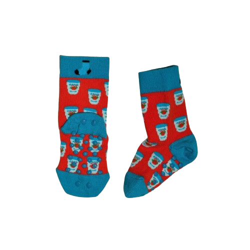 Orange Juice anti-slip socks [9-24 months]