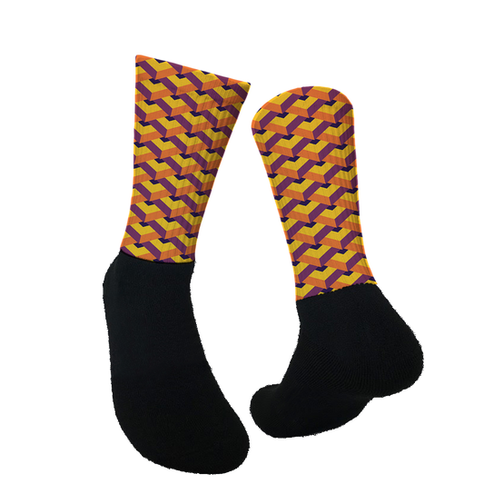 Orange Colorful Geometrics